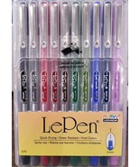Marvy, Uchida, Le Pen, Felt Tip Pens, Dark Color, Medium Point, .3mm,10 ... - $328.02 MXN