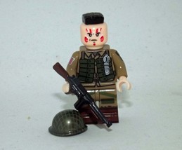 101st Airborne US Army soldier D Day WW2 paratrooper Custom Minifigure - £3.91 GBP