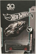 TESLA Model S Custom Hot Wheels Black Series w/Real Riders - $94.59