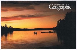Postcard Algonquin Park Sunset Ontario Canadian Geographic - £1.54 GBP