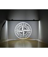 Stone Island Illuminated Led Neon Sign Home Decor, Shop, Lights Décor Cr... - £20.77 GBP+