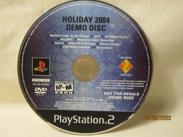 Playstation 2 PS2 video game: Holiday 2004 Demo Disc - $6.00