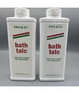 Clubman Pinaud Bath Talc Pure White Powder W/ Deodorant Vintage SEALED, ... - $675.36 MXN