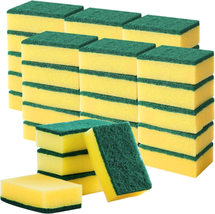 Individually Wrapped Sponges, 100 Pack Kitchen Dishwashing Sponge Bulk, Non-Scra - £39.49 GBP