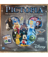 Pictopia Disney Edition Board Game Picture Trivia Family Ages 7+ COMPLETE - £15.76 GBP