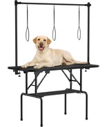 46 Inch Dog Grooming Table,Foldable Pet Grooming Tables At Home With Adj... - $117.99