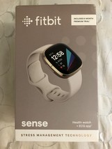 Fitbit Sense Fitness and Activity Tracker with Built-in GPS white/gold - £225.95 GBP