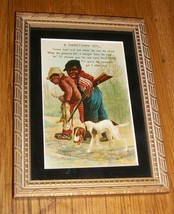 1906 Antique Idyl Germany Ethnic Poetry Old Poem Valentine Card Hunting Dog Aa - £33.74 GBP