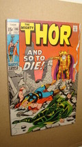 THOR 190 *NICE* VS HELA GODDESS OF DEATH LOKI KIRBY ART 1970 - $18.81