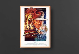Indiana Jones &amp; the Temple of Doom Movie Poster - 20&quot; x 30&quot; inches (Framed) - £87.92 GBP
