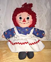 Playskool Raggedy Ann Cloth Doll 12&quot; Long - £5.55 GBP