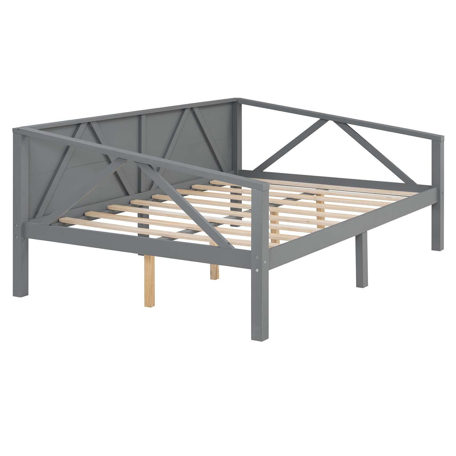 Full Size Gray Daybed: Modern Design, Comfort & Space-Saving Solution Item image 3