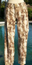 Cache Python Jean Pant New 0/2/4/10/12+ Stretch Rhinestone Stud Detail $98 NWT - £30.64 GBP