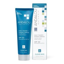 Andalou Naturals Daily Shade Face Sunscreen, SPF 30 Zinc Oxide Mineral S... - $166.26 MXN
