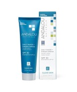 Andalou Naturals Daily Shade Face Sunscreen, SPF 30 Zinc Oxide Mineral S... - $163.85 MXN