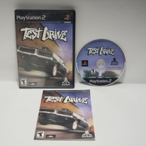 Test Drive PS2 (PlayStation 2) Black Label Video Game Complete CIB Tested - £7.72 GBP