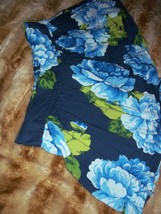 CUTE Girls Abercrombie Layered Floral Skirt - lined size M - £11.00 GBP