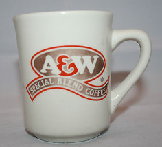 Vintage A&amp;W Special Blend Coffee White China Mug Cup Faded Tea English &amp;... - $21.70