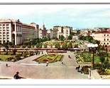 Kalmin Square Capitol of Ukranian Republic Kiev UNP Continental Postcard... - £4.60 GBP