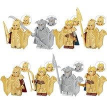 8pcs The Hobbit Elves The Mirkwood Royal Guard Elf Soldiers Custom Minif... - $17.99