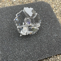 Swarovski Crystal 2019 L.E. SCS Joining / Renew Gift Amur Flower Figurine NIB - $24.22