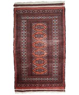 Alfombra anejo Uzbeko Bukhara hecho a mano 75cm x 132cm 1960s - 1C807 - $11,493.02 MXN