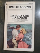 To Love And To Honor By Emilie Loring - Vintage Paperback Book - £3.54 GBP