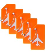 5 Pack Silicone Luggage Tag Baggage Handbag School Bag Suitcase Instrume... - $199.92 MXN
