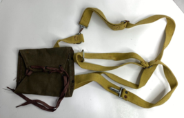 Canvas Box Canister Carrier Harness, VTG 1960s WIG WUG TLGW TIGW Wilson ... - £11.05 GBP