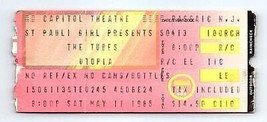 The Tubes Utopia Konzert Ticket Stumpf Kann 11 1985 Passaic Neu Jersey - $39.55