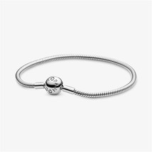 Silver Pandora Bracelet in 925 Sterling Silver Charm Bracelet Gold Bracelet Gift - £14.91 GBP