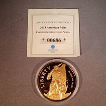 2018 World War 1 Centennial Germany Surrenders Proof Coin wCOA 24k gold ... - £29.56 GBP