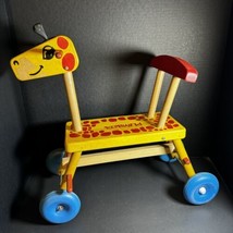 Vintage Riding Giraffe Toy [Item 0030] - $48.62