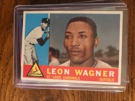 Leon Wagner 1960 Topps Baseball Card (1159) - £3.99 GBP