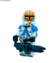 YY Minifigure Building Custom 332nd Clone Trooper Star Wars Ahsoka Clone with Ar - $6.50