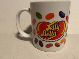 Vintage JELLY BELLY The Original Gourmet Jelly Bean Logo Ceramic Coffee Mug - £4.78 GBP
