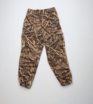 Vtg Streetwear Boys Large Mossy Oak Camouflage Soft Cloth Cargo Joggers ... - $34.60
