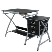 Drafting Table Art &amp; Craft Art Hobby Folding Adjustable With Stool Drawi... - £147.87 GBP