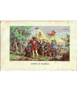 Columbus Victorian Print Henry Bill 1859 Illuminated History 1st Edition... - $107.14 CAD