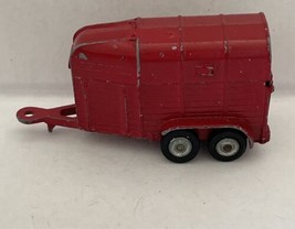 Corgi Junior Red Rice Horsebox Trailer Vintage - $20.00