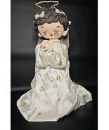 Vintage 60&#39;s Christmas &quot;Trim a Tree&quot; Angel Doll Praying Hands Made in Japan - $83.15