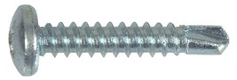 Hillman #6 x 3/8 in. Zinc-Plated Pan Head Phillips Self-Drilling Screw, ... - $41.50 CAD
