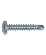 Hillman #6 x 3/8 in. Zinc-Plated Pan Head Phillips Self-Drilling Screw, ... - $41.50 CAD