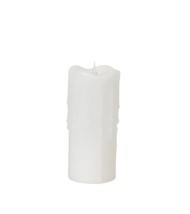 Simplux LED Dripping Candle w/Moving Flame (Set of 2)3&quot;Dx7&quot;H - £61.80 GBP
