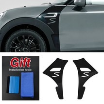 2X 5D  Fibre Vinyl Decal Car Front Fender Stickers Section Side Scuttles for   C - £91.55 GBP