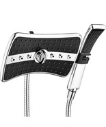 SHOWERS Dual Shower Head Combo Set, Handheld Showerhead Rainfall Shower ... - $3,192.58 MXN