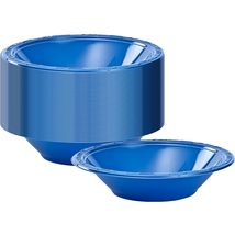 Gold Solid Color Premium Heavy Weight Plastic Soup Bowl (15 Oz.) 50 Coun... - $13.77