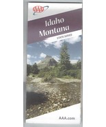 2009 AAA Map Idaho Montana - $190.13 MXN