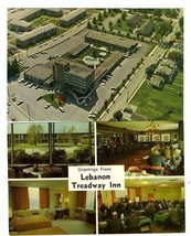 2 Lebanon Treadway Inn Postcards Lebanon Pennsylvania - £8.69 GBP