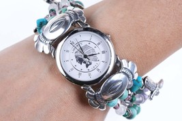 Retro Southwestern Sterling Watch by Old Carlisle Jewelry Albuquerque - $133.65